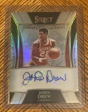 2021-22 Panini Select Signature Selections John Drew #SS-JDR card