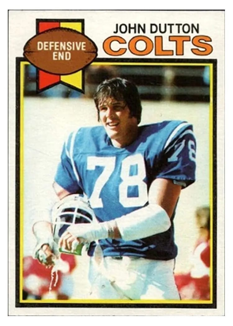 1979 Topps John Dutton #355 card