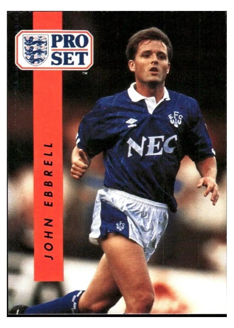 1990 Pro Set John Ebbrell #77 card