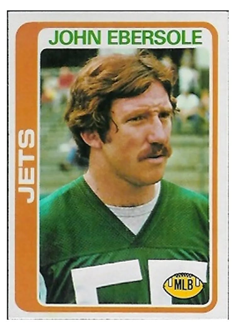 1978 Topps John Ebersole #41 card