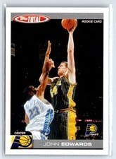2004-05 Topps Total Base Set John Edwards #349 card