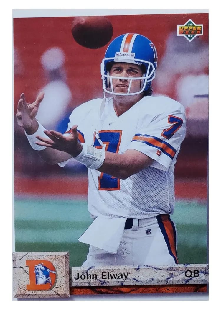 1992 Upper Deck John Elway #200 card