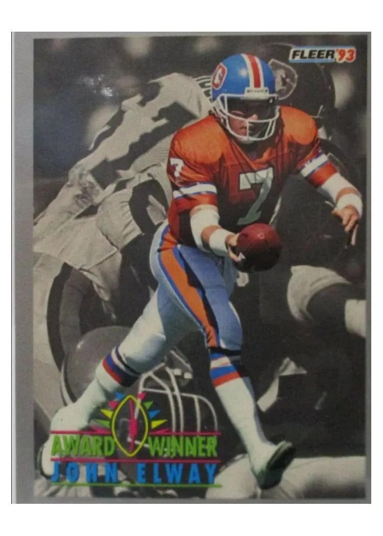 1993 Fleer John Elway #237 card