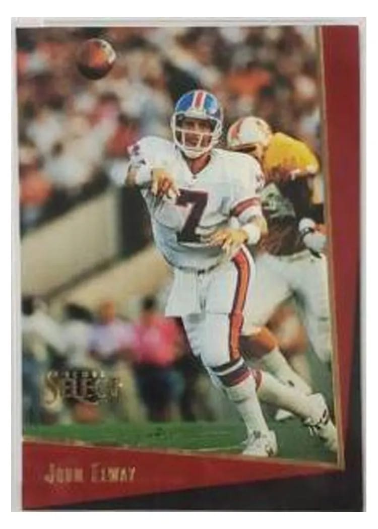 1993 Panini Select John Elway #34 card