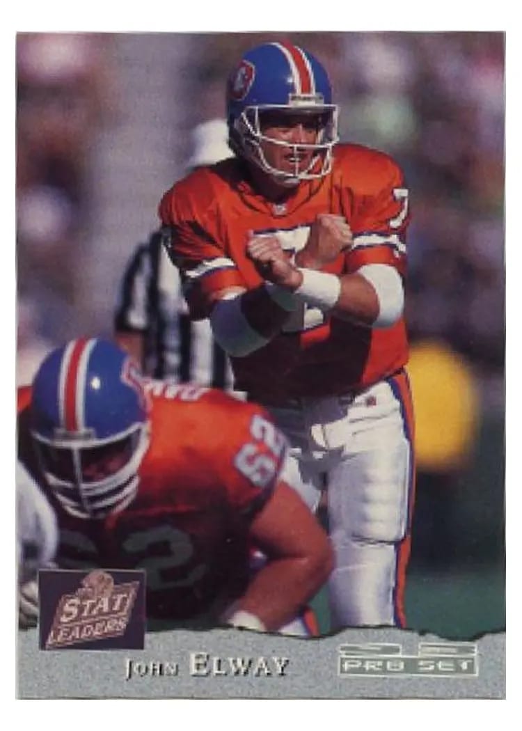 1993 Pro Set John Elway #4 card