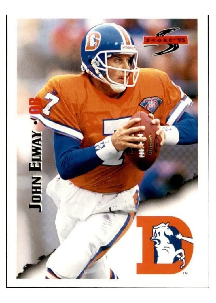 1995 Panini Score John Elway #32 card