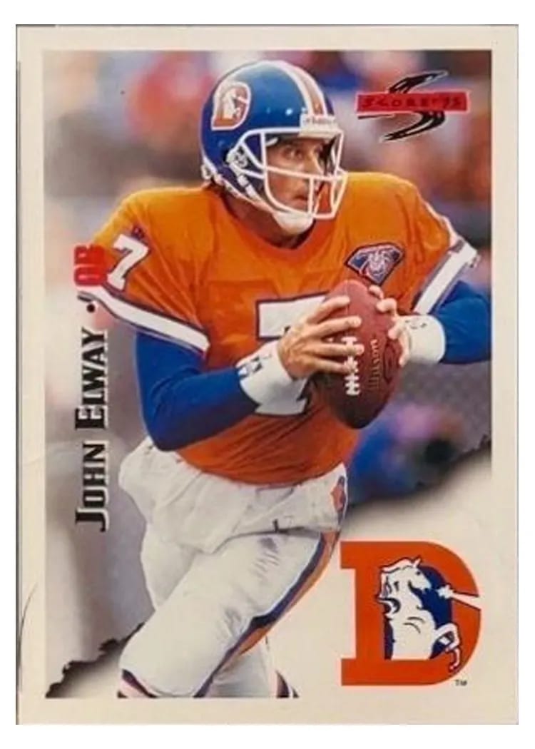 1995 Panini Score John Elway #32 card