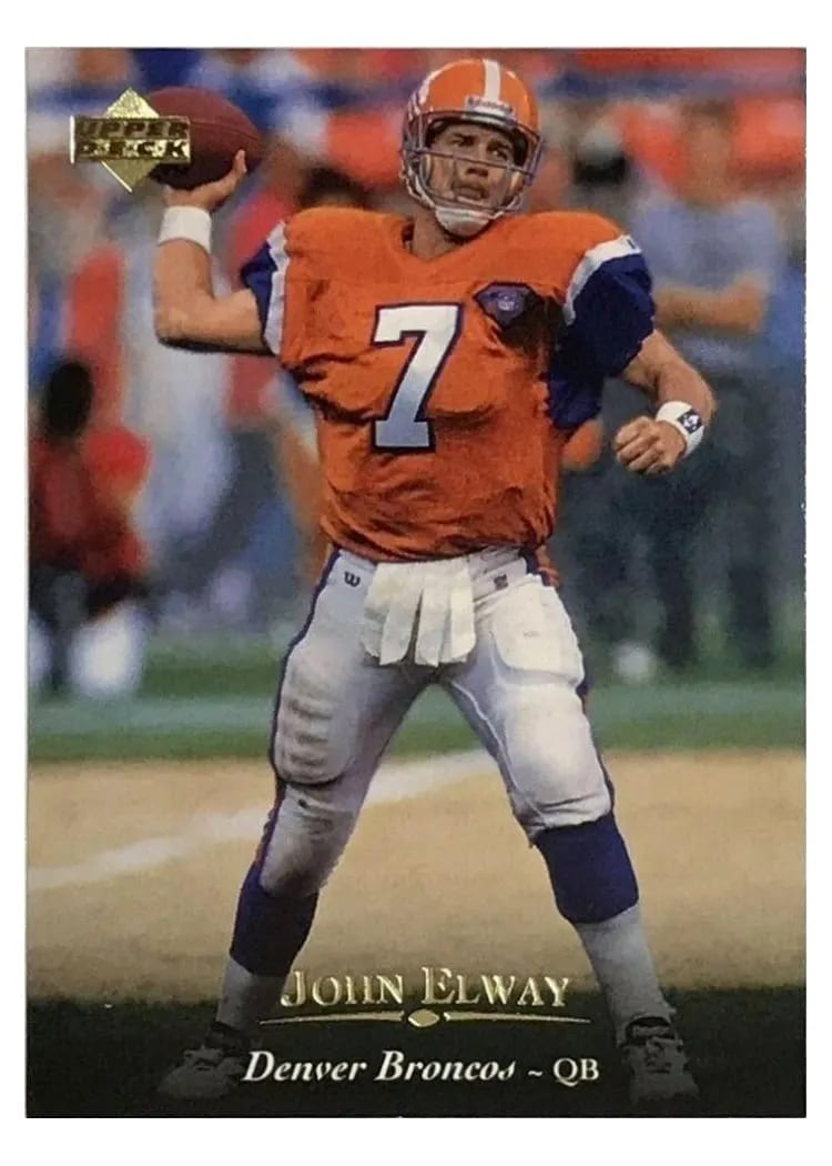 1995 Upper Deck John Elway #82 card