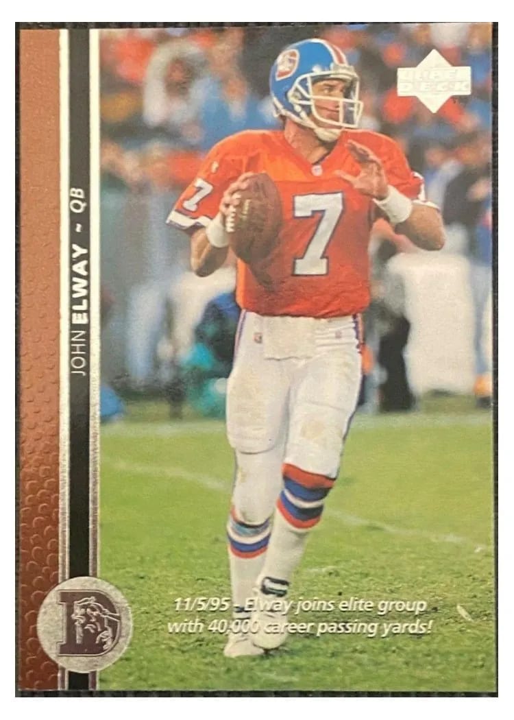 1996 Upper Deck John Elway #99 card