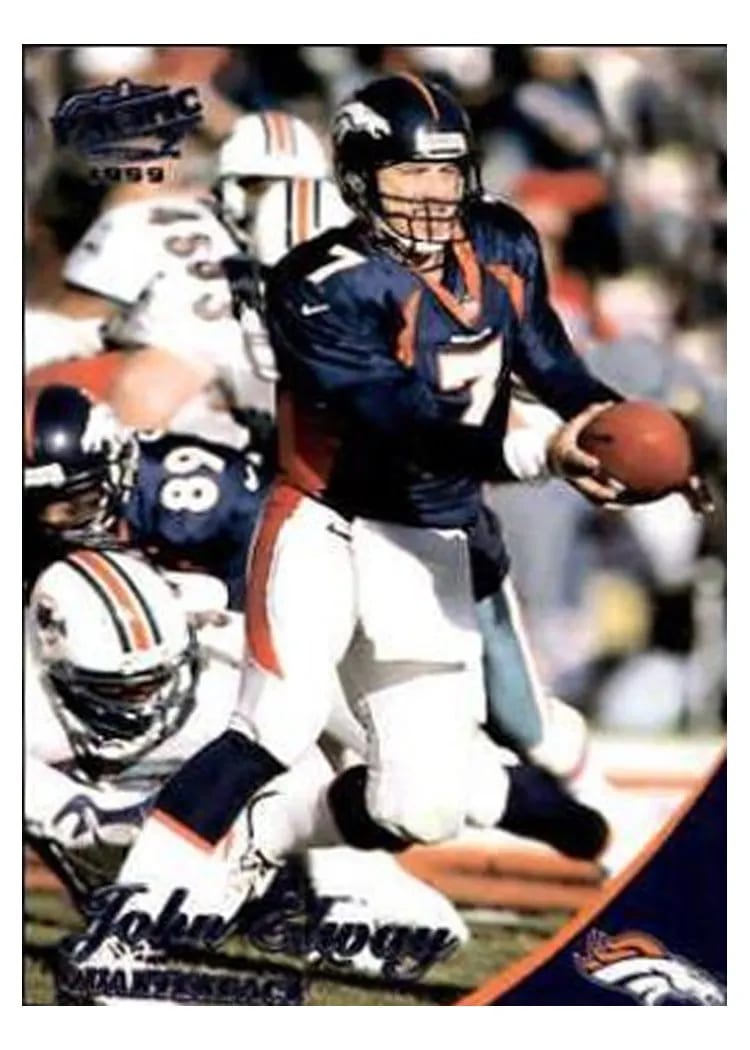 1999 Pacific John Elway #3 card