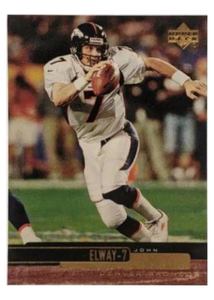 1999 Upper Deck John Elway #65 card