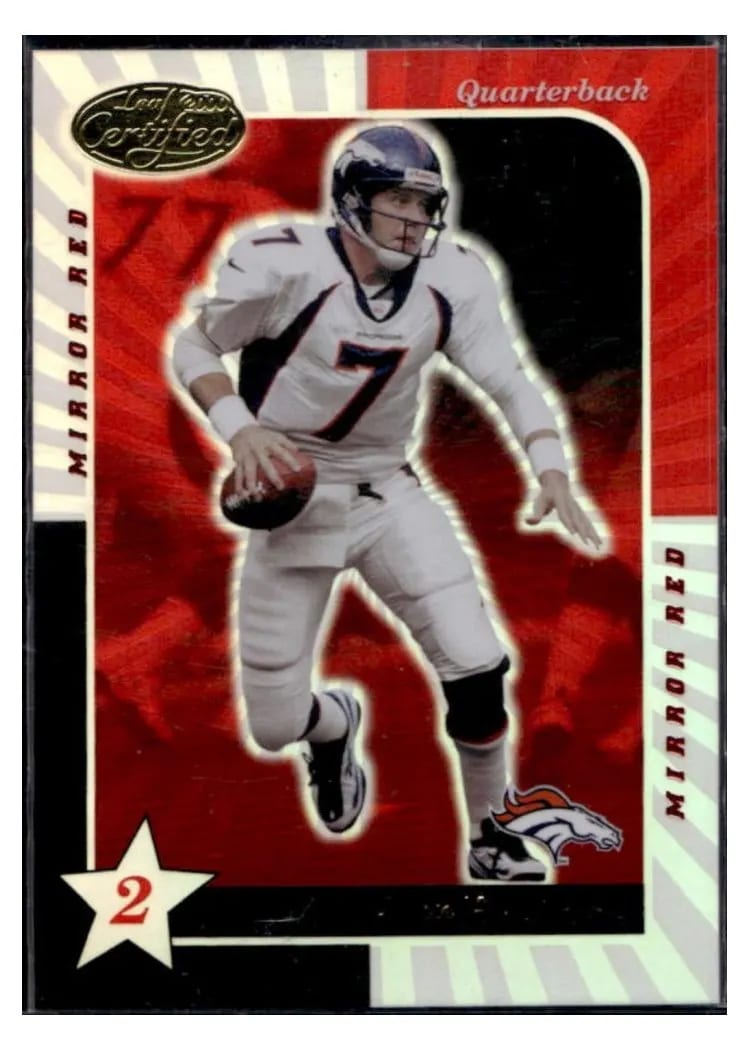 2000 Leaf Certified John Elway #111 card