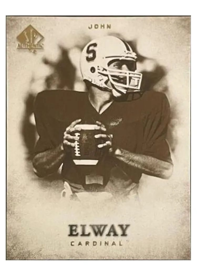 2012 SP Authentic John Elway #137 card
