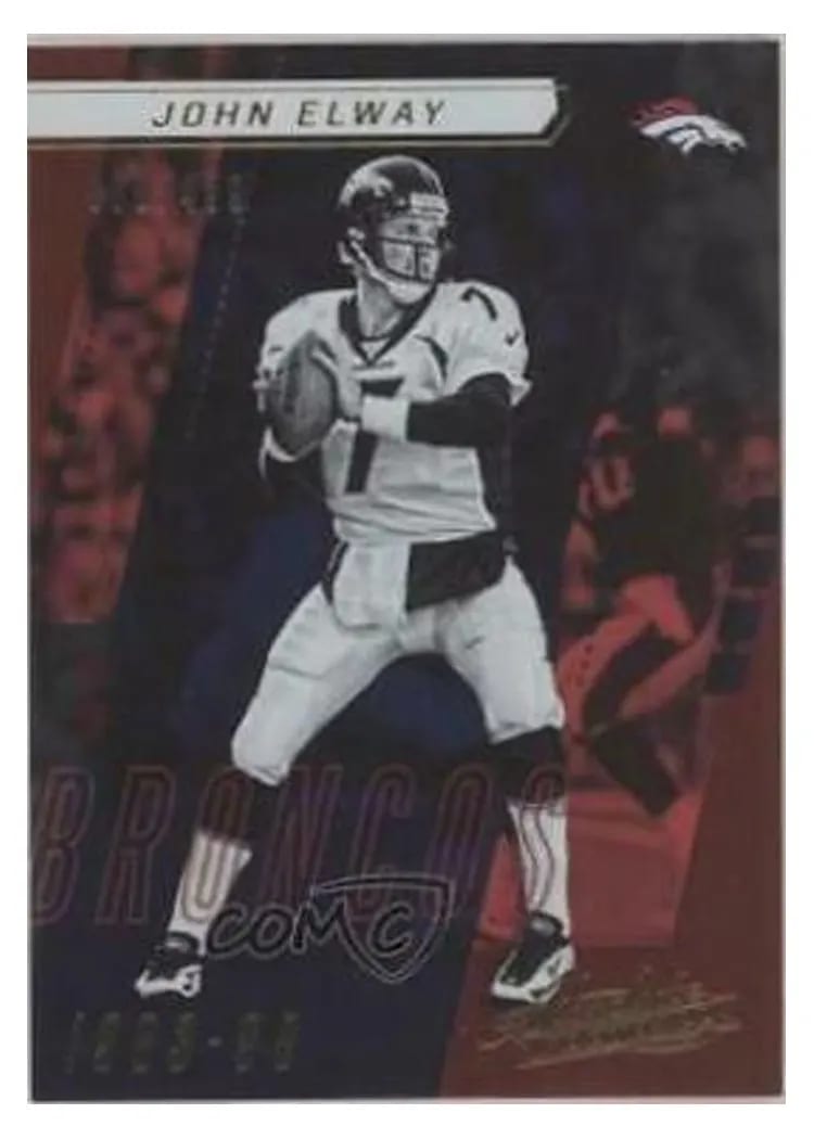 2017 Panini Absolute John Elway #145 card