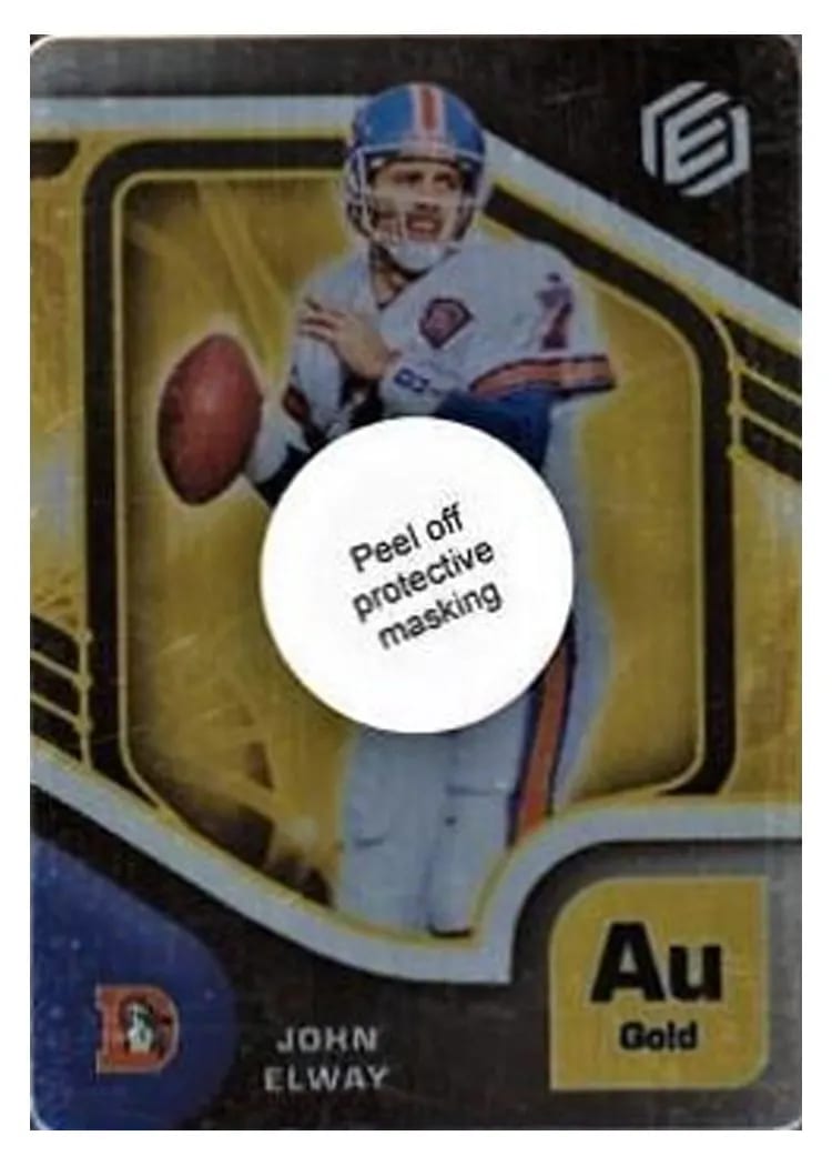 2021 Panini Elements John Elway #13 card