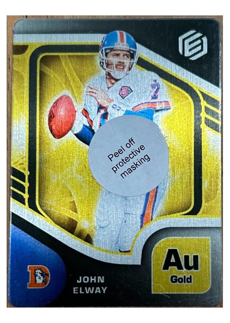 2021 Panini Elements John Elway #13 card