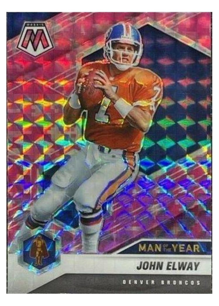 2021 Panini Mosaic Base Set John Elway #279 card