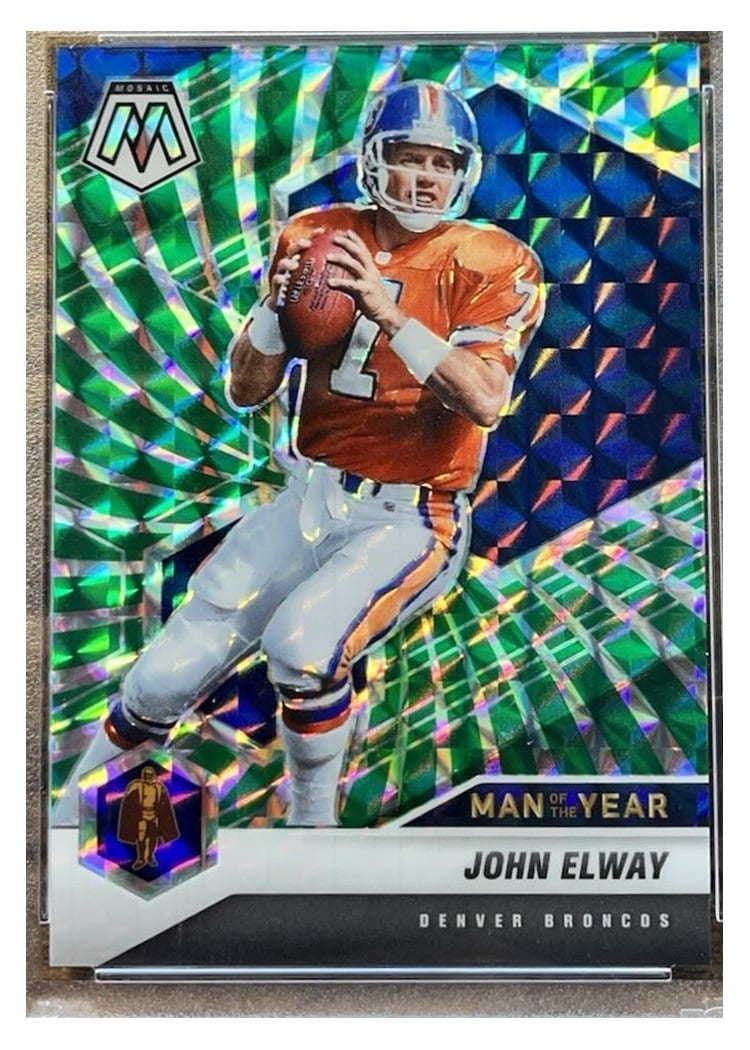 2021 Panini Mosaic Base Set John Elway #279 card
