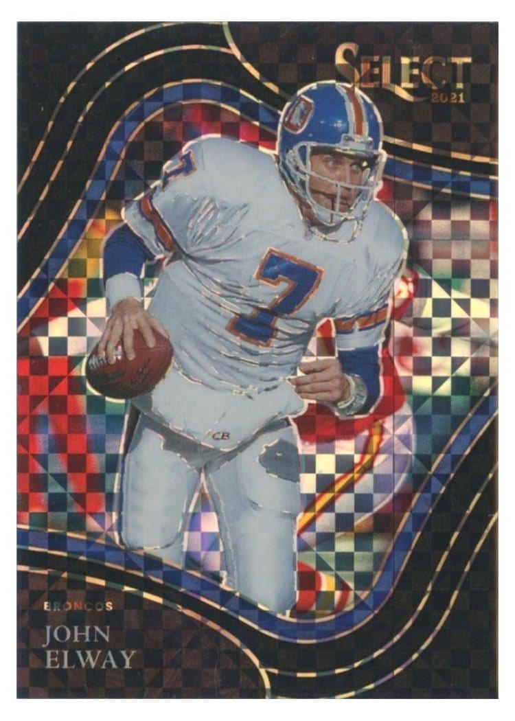 2021 Panini Select Base Set John Elway #335 card