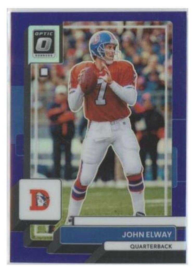 2022 Donruss Optic Base Set John Elway #63 card