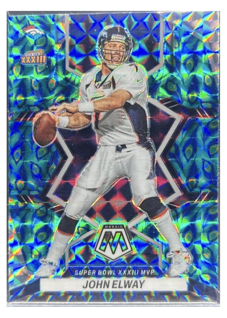 2022 Panini Mosaic Base Set John Elway #297 card