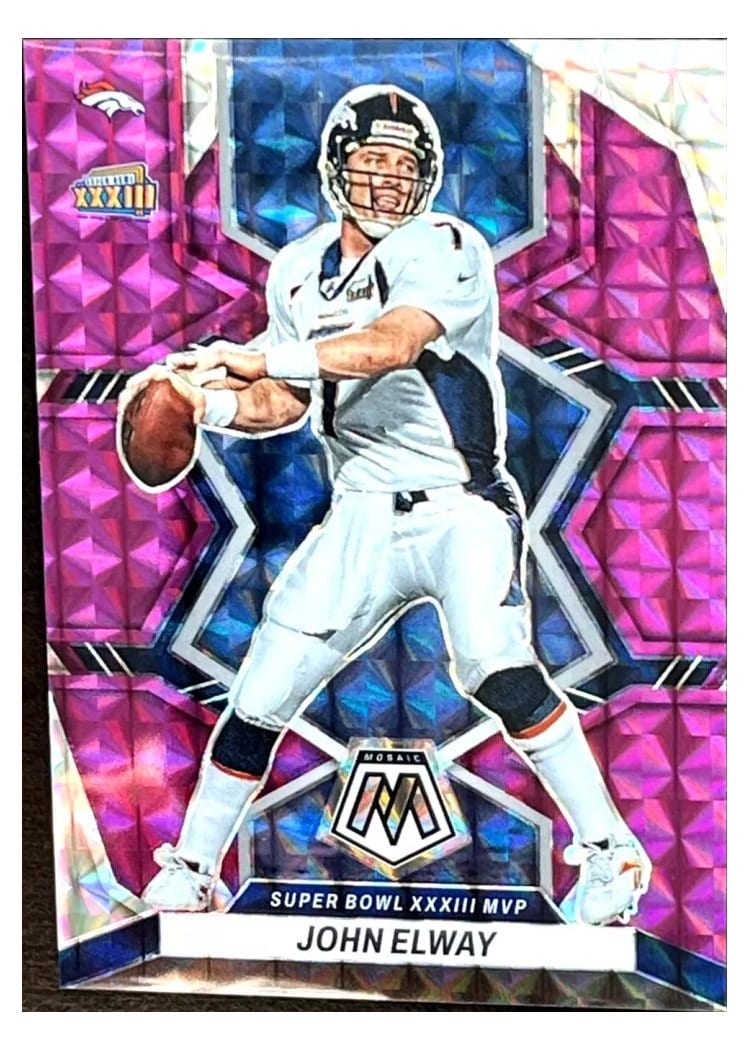 2022 Panini Mosaic Base Set John Elway #297 card