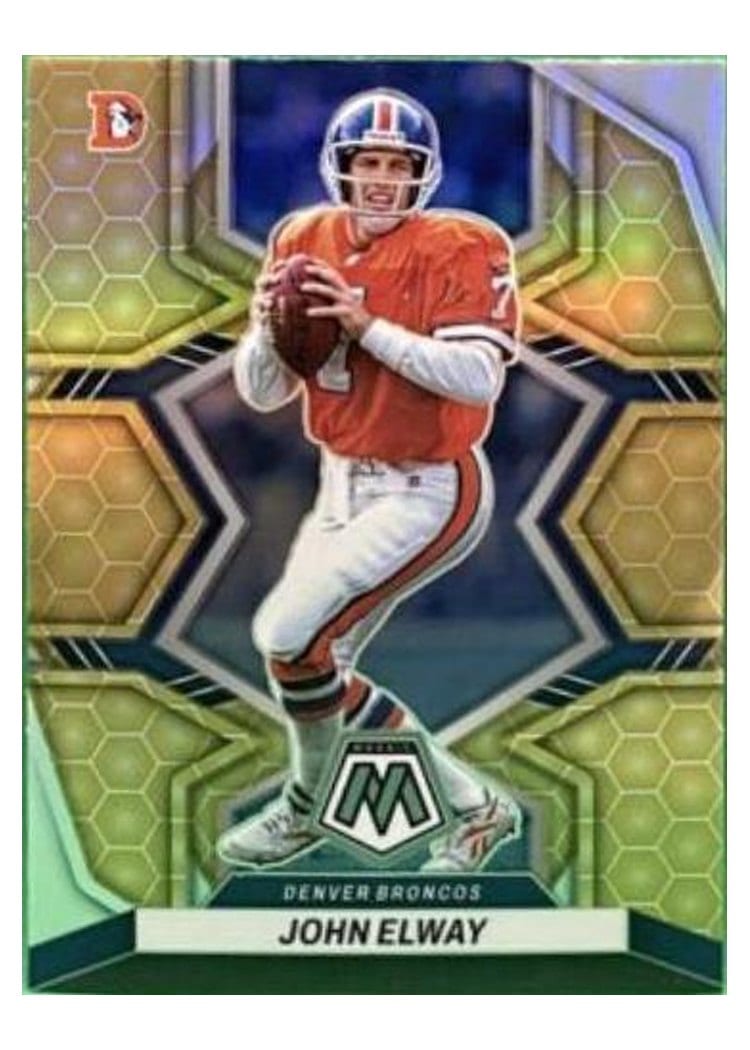 2022 Panini Mosaic Base Set John Elway #63 card