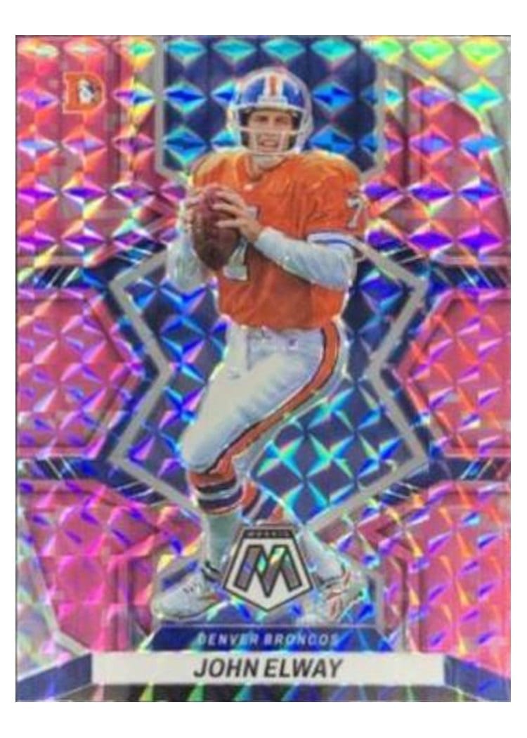 2022 Panini Mosaic Base Set John Elway #63 card