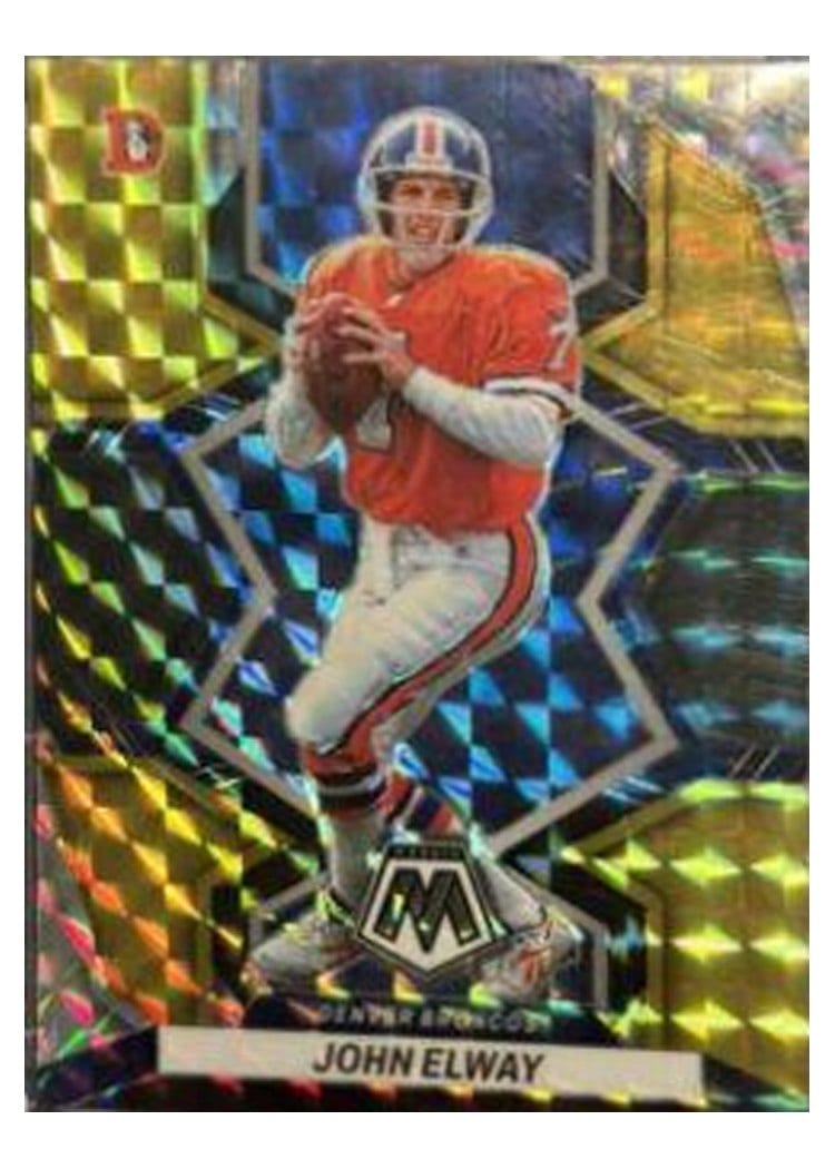 2022 Panini Mosaic Base Set John Elway #63 card