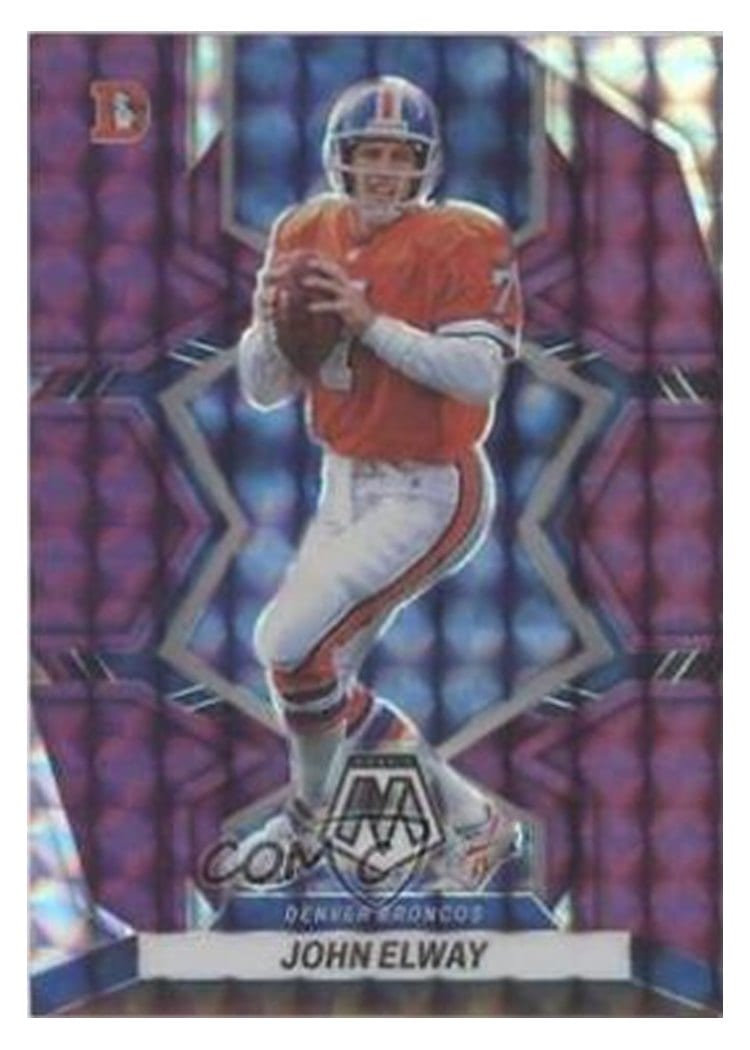 2022 Panini Mosaic Base Set John Elway #63 card