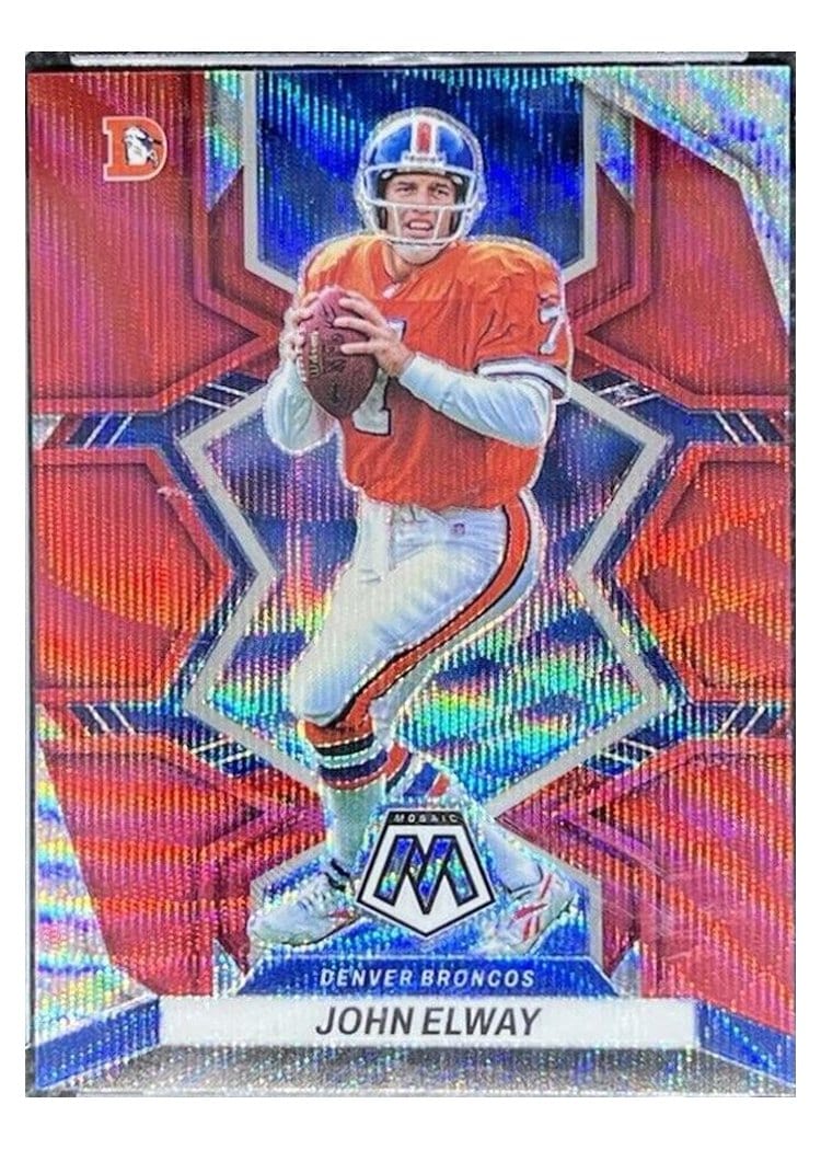 2022 Panini Mosaic Base Set John Elway #63 card