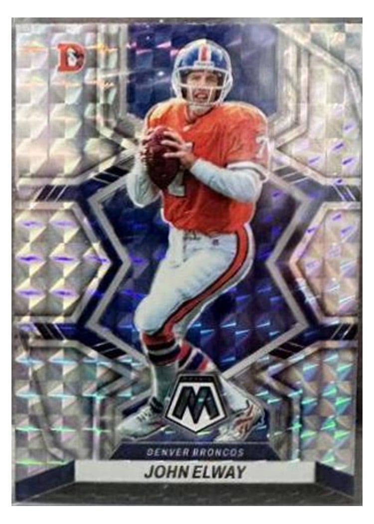 2022 Panini Mosaic Base Set John Elway #63 card