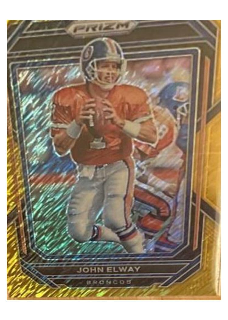 2022 Panini Prizm Base Set John Elway #93 card