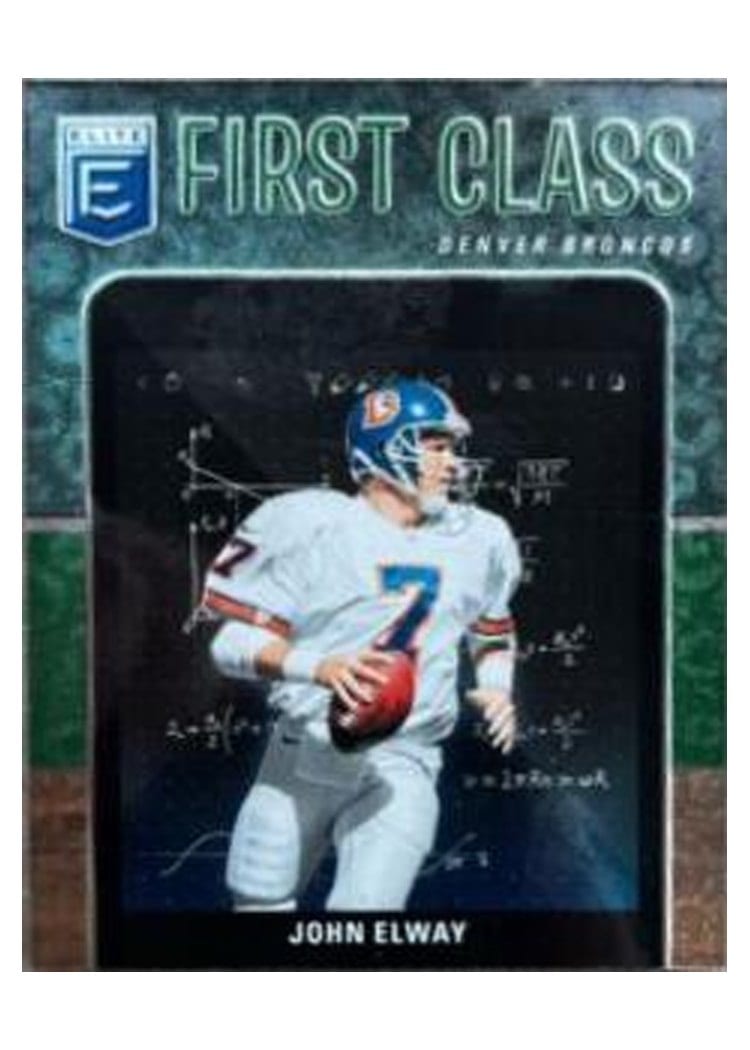 2024 Donruss Elite First Class John Elway #4 card