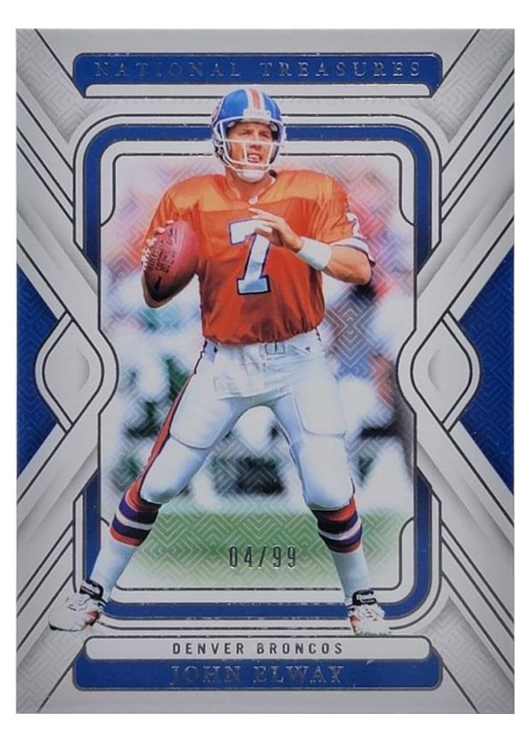 2024 Panini National Treasures Base Set John Elway #32 card