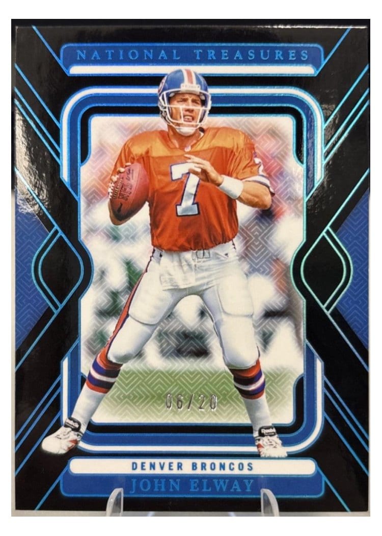 2024 Panini National Treasures Base Set John Elway #32 card