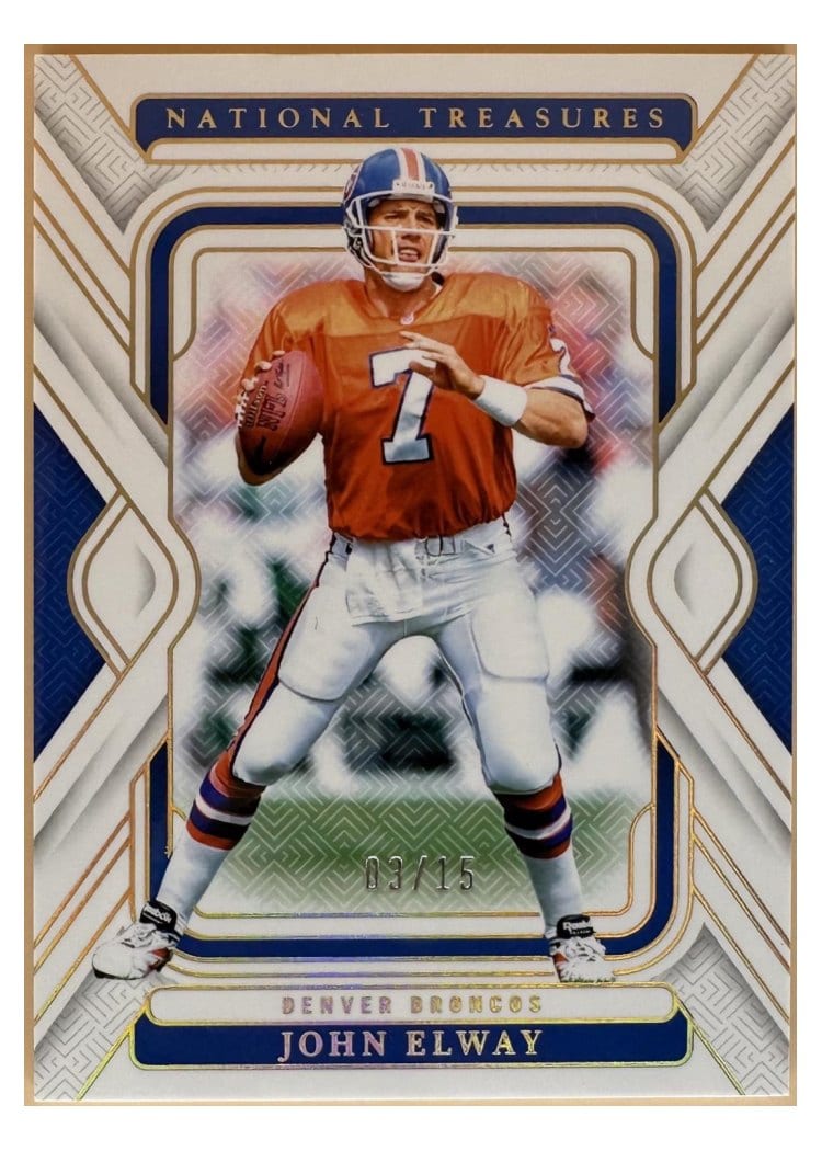 2024 Panini National Treasures Base Set John Elway #32 card