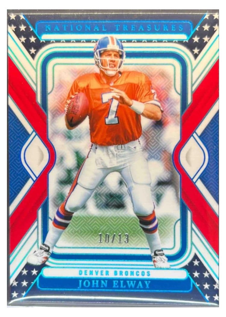 2024 Panini National Treasures Base Set John Elway #32 card