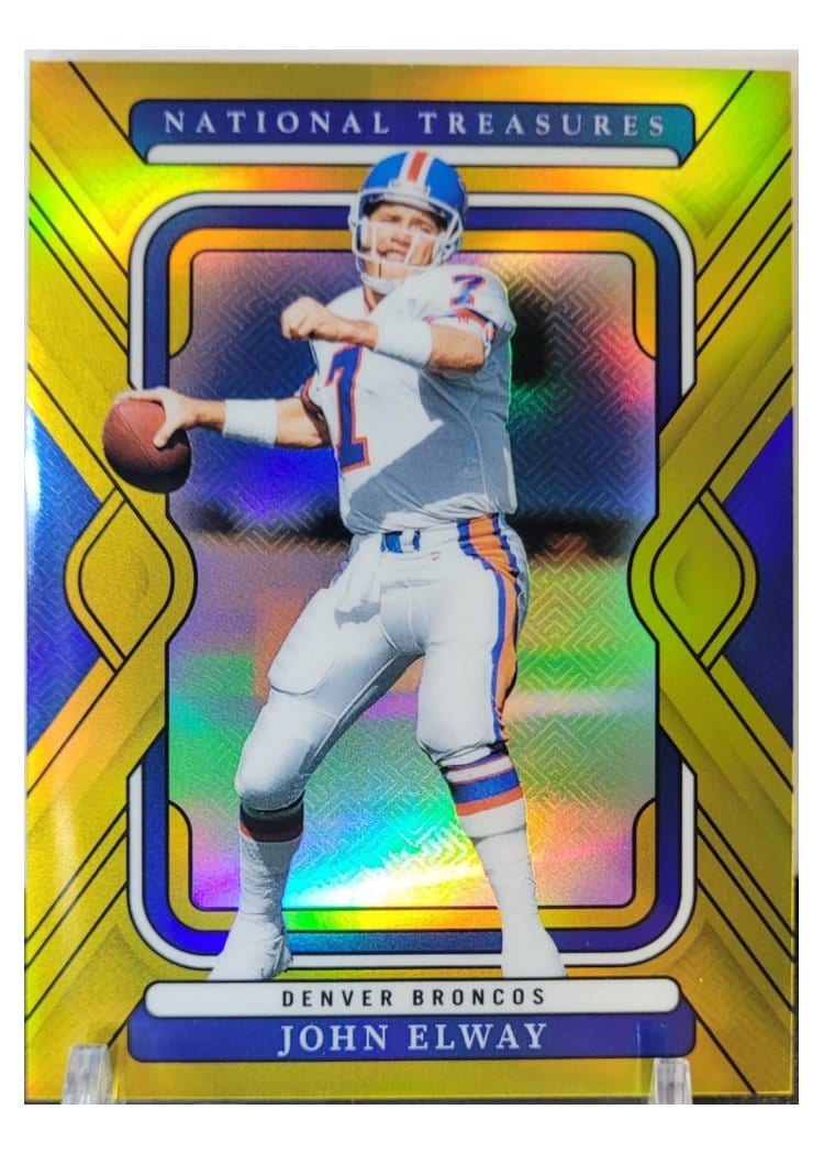 2024 Panini National Treasures Base Set John Elway #32 card