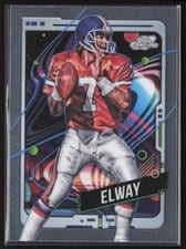 2024 Topps Chrome Cosmic Base Set John Elway #28 card
