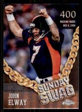 2024 Topps Chrome Sunday Swag John Elway #SS-16 card