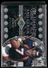 2024 Topps Resurgence Glimmer and Gleam John Elway #GG-3 card