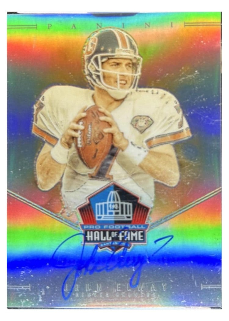 2025 Panini Honors Spectra HOF Signatures Prizm John Elway #5 card
