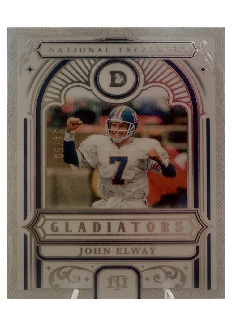 2025 Panini National Treasures Gladiators John Elway #12