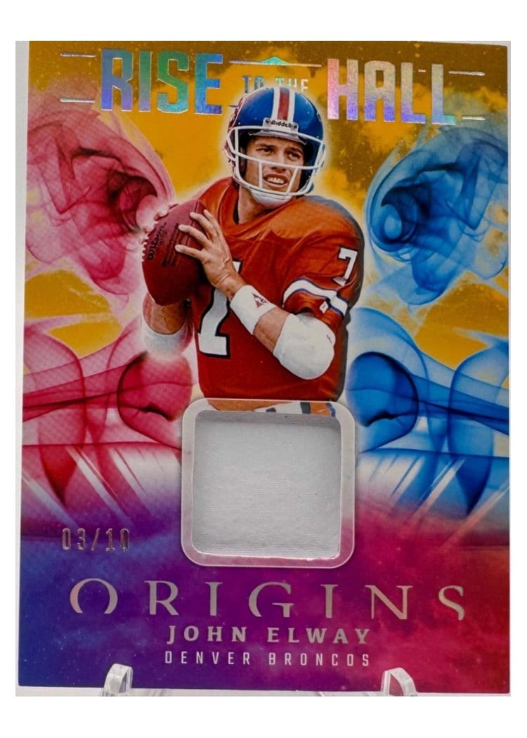 2025 Panini Origins Rise to the Hall Relics John Elway #11