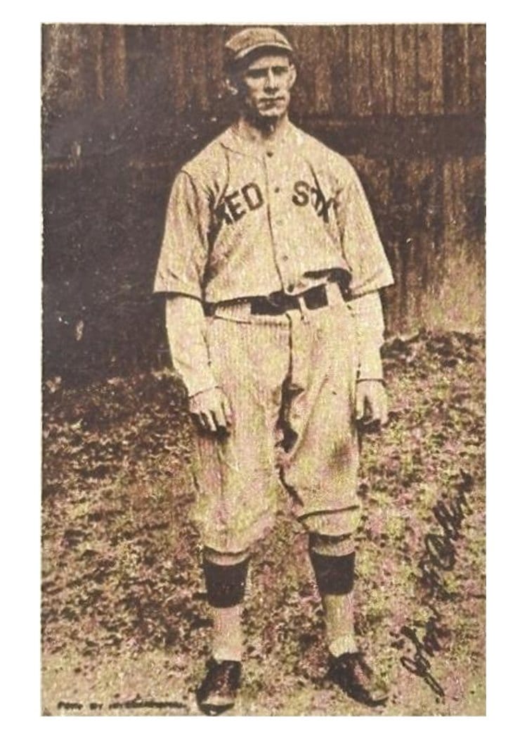 1923 Willard Chocolate John F. Collins card