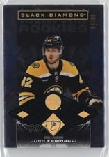 2025-26 Upper Deck Black Diamond Base Diamond Relic Rookies John Farinacci #BDR-JF card