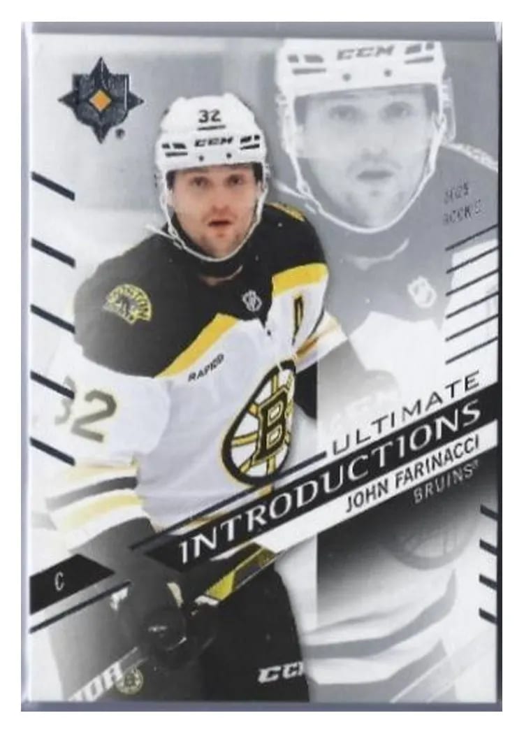 2025 Upper Deck Ultimate Collection Introductions John Farinacci #UI-JF card