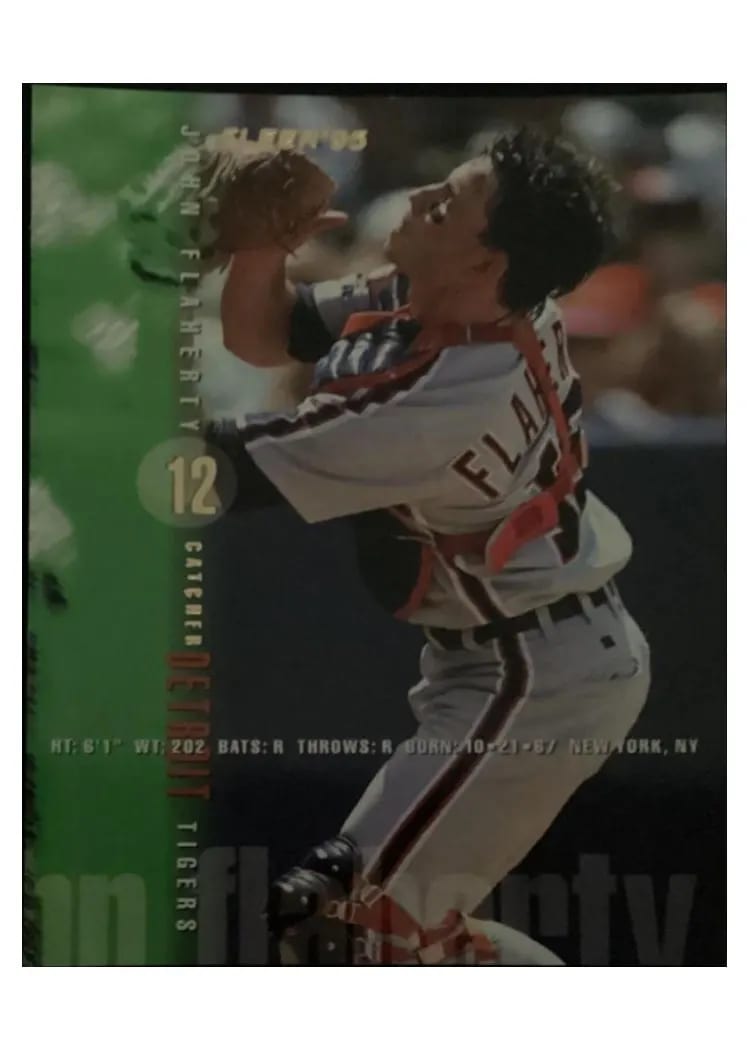 1995 Fleer Update John Flaherty #U-19 card