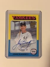 2021 Topps Archives Fan Favorite Autographs John Flaherty #FFA-JF card